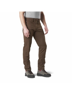 5.11 Tactical Men's Defender-Flex Slim Pants, Twill Poly-Cotton, Outdoor Casual Bottom, Style 74464