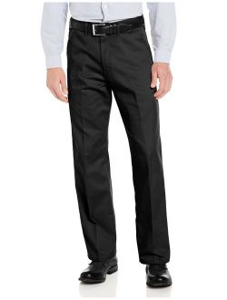 Men's Relaxed Fit Cotton Flat Front Pant