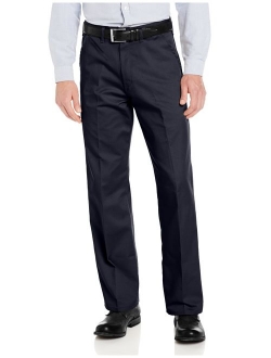 Men's Relaxed Fit Cotton Flat Front Pant