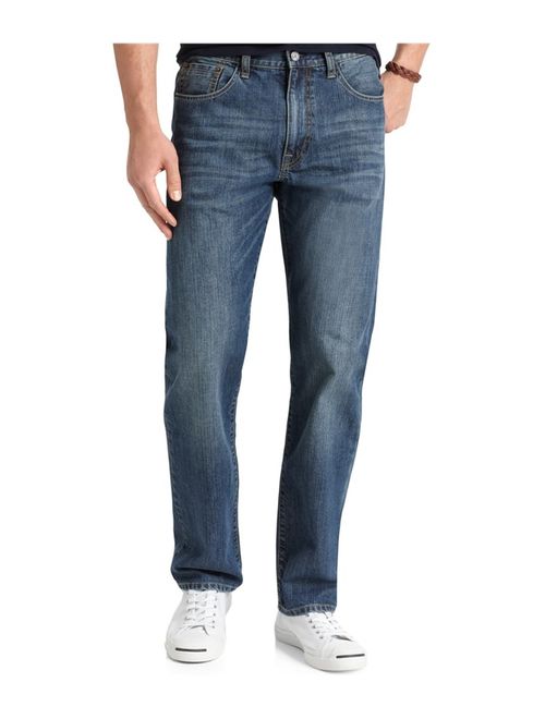IZOD Men's Classic Denim Jeans (Regular, Straight, and Relaxed Fit)