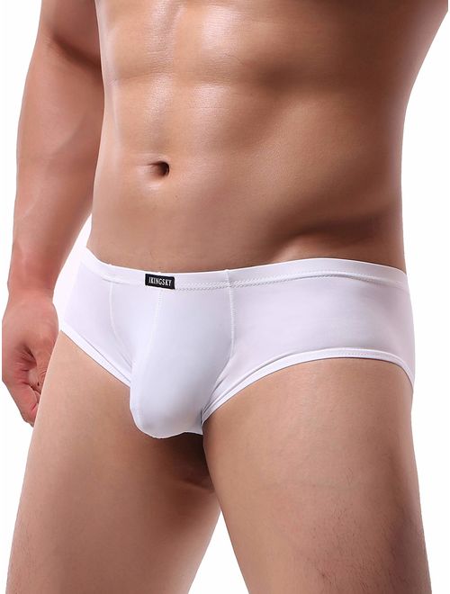 iKingsky Men's Soft Boxer Briefs U-Hance Pouch Mens Underwear