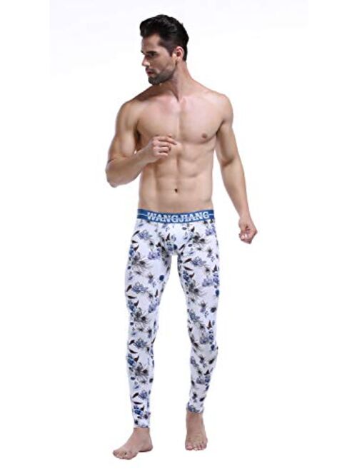 ARCITON Men's Low Rise Leggings Long Johns Thermal Pant