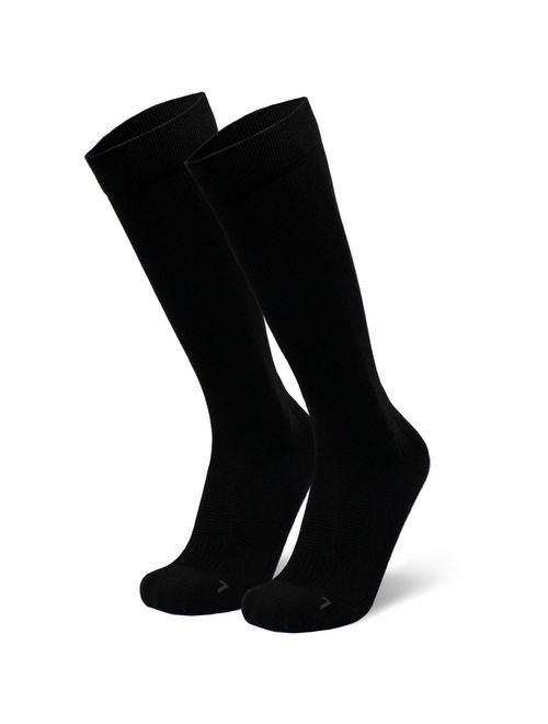 Graduated Compression Socks, for Women & Men, Running, Sports & Athletic, Boost Circulation & Recovery, 1 Pair