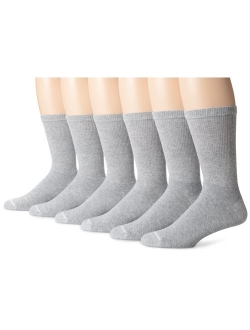 Ultimate Men's 6-Pack FreshIQ Dyed Crew Socks