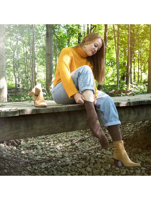 Alpaca Wool Socks for Men & Women Comfortable Casual Outdoors Hiking Boot & Dress Socks
