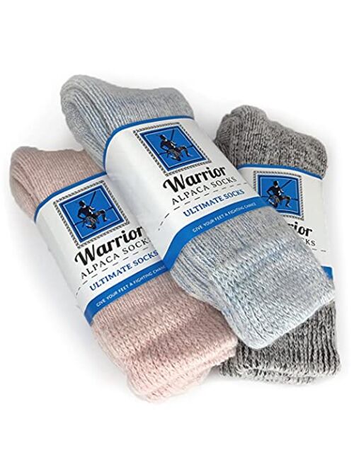 Warrior Alpaca Socks - Men's Ultimate Alpaca Socks with Comfort Band