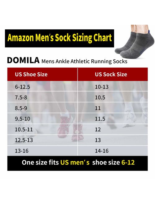 Mens Ankle Athletic Socks Men's Running Sports 3/5/6/7 pairs Socks Comfort Cushioned Running Tab Socks