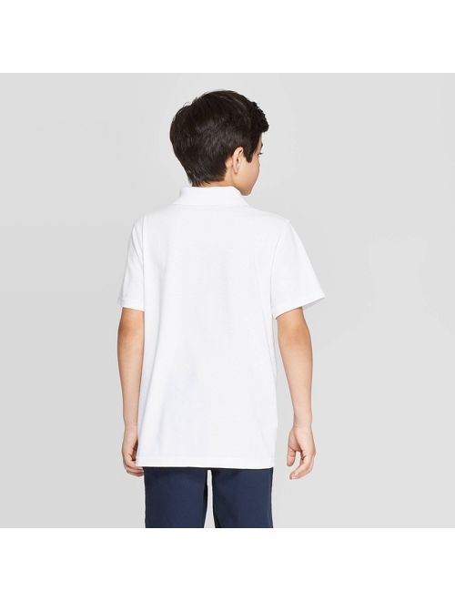 Boys' Uniform Short Sleeve Jersey Polo Shirt - Cat & Jack&#153;