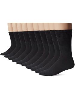 Men's Crew Socks, 10 Pairs
