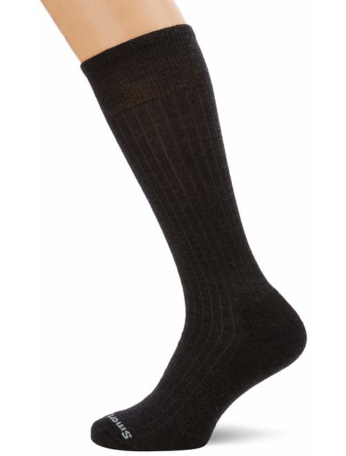 Smartwool New Classic Rib Crew Socks - Men's Medium Cushioned Merino Wool Performance Socks