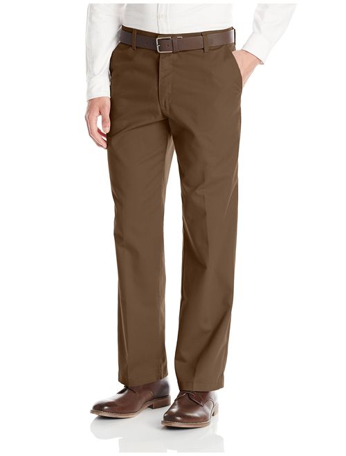 Lee Men's Total Freedom Straight-Fit Flat-Front Pant
