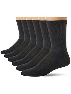 Ultimate Men's 6-Pack X-Temp Crew Socks
