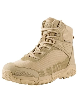 Men's Tactical Boots 6 Inches Lightweight Combat Boots Durable Hiking Boots Military Desert Boots