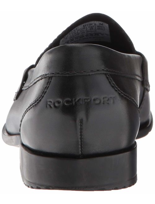 Rockport Men's Classic Lite Penny Loafer, Black/Black, 11 W US