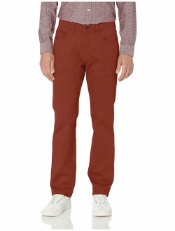 Men's Straight-Fit 5-Pocket Comfort Stretch Chino Pant