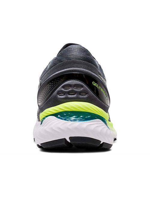 ASICS Men's Gel-Nimbus 22 Running Shoes, 9.5M, Piedmont Grey/Black