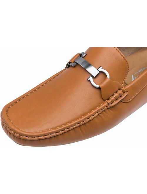 VOSTEY Men's Loafers Lightweight Walking Slip on Loafers Driving Shoes for Men