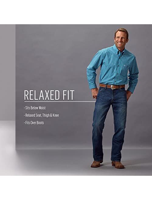 Wrangler Men's Premium Performance Advanced Comfort Cowboy Cut Reg Jean