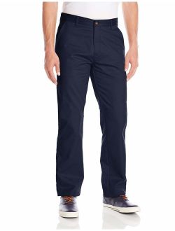 Young Men's Classic Fit Flat Front Twill Pant