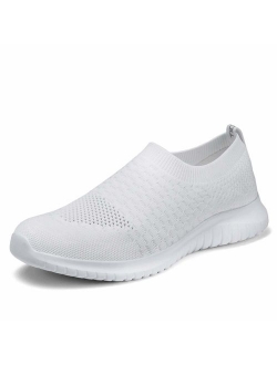 Men's Casual Walking Shoes Knit Running Slip-on Balenciaga Look Sneakers