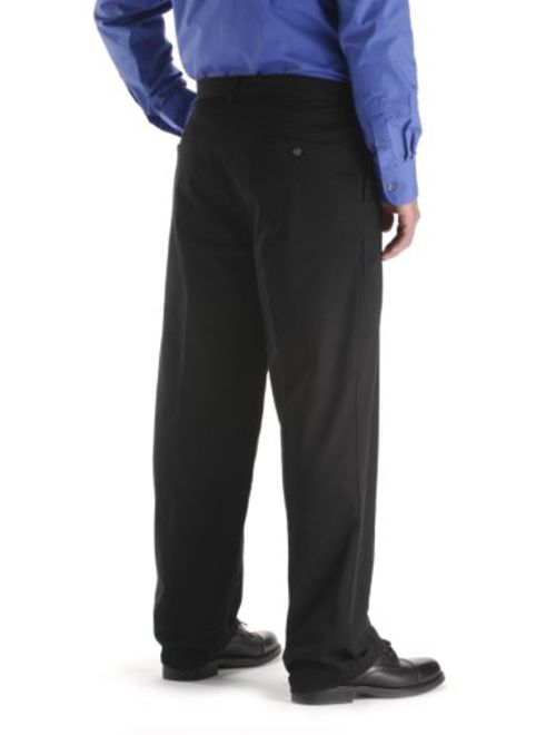 Lee Men's Comfort Waist Custom Relaxed-Fit Pleated Pant