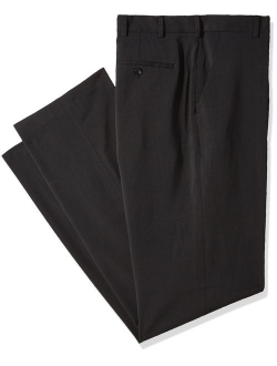 Men's Big and Tall Traveler Stretch Flat Front Dress Pant