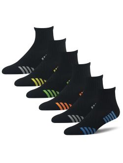 BERING Men's Athletic Ankle Compression Socks (6 Pack)