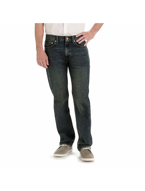 LEE Men's Big and Tall Custom Fit Relaxed Straight Leg Jean
