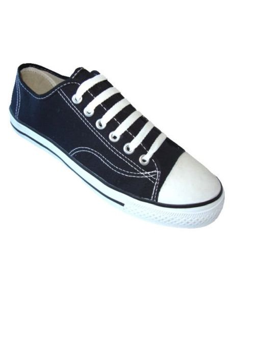 Mens Classic Canvas Lace Up Shoes Sneakers 4 Colors Available