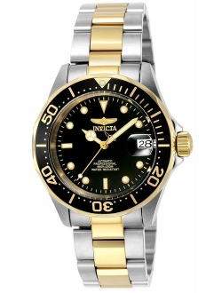 Men's 8927 Pro Diver Collection Automatic Watch, Gold-Tone/Black