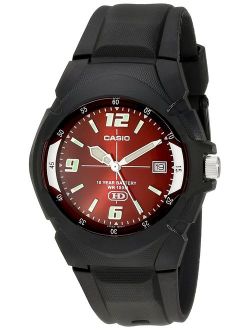 Men's MW600F-4AV Black Sport Watch