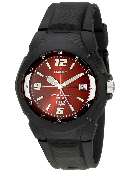 CASIO Men's MW600F-4AV Black Sport Watch