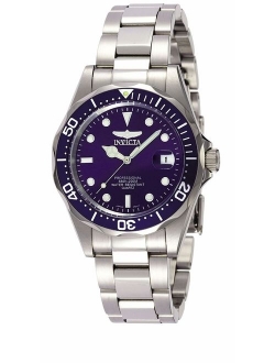 Men's 9204 Pro Diver Collection Silver-Tone Watch