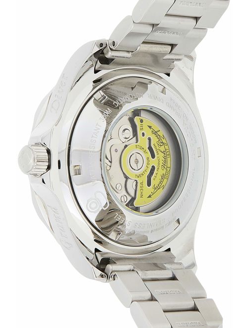 Invicta Men's 3044 Stainless Steel Grand Diver Automatic Watch, Silver/Black