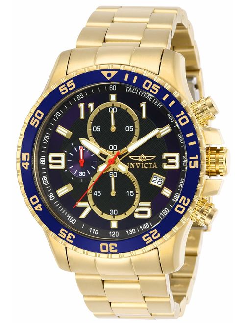 Invicta Men's 14878 Specialty Chronograph Gold Ion-Plated Watch