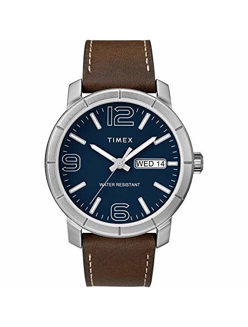 Timex Men's Mod 44 Leather Strap Watch