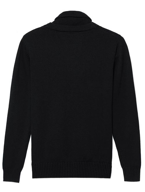 Match Men's K|G Series Shawl Collar Cardigan Sweater