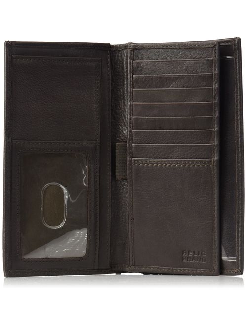 Relic by Fossil Men's Mark Checkbook Wallet