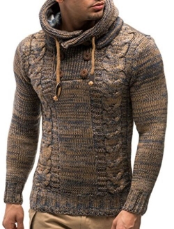 LN20227 Men's Knitted Pullover Sweater