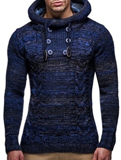 LN20227 Men's Knitted Pullover Sweater