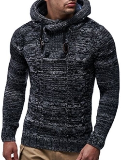 LN20227 Men's Knitted Pullover Sweater