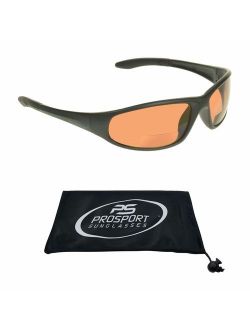 proSPORT Bifocal Sunglasses Safety for Men and Women. High Definition Blue Blocking Lenses.