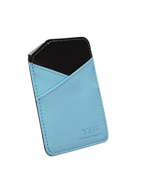 Y&G Men's Fashion Mens Slim Card Holder More Color Available Come With a gift Box