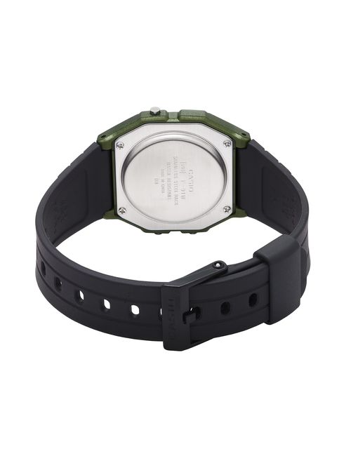 Casio Men's 'Vintage' Quartz Plastic and Resin Casual Watch, Color:Black (Model: F-91WM-3ACF)