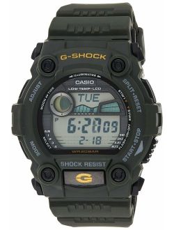 Men's G-7900-3DR G-Shock Green Resin Digital Dial Watch