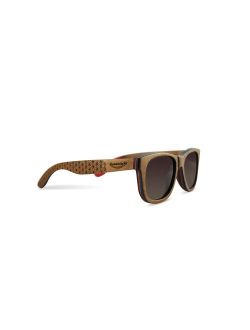 Maple Wood Sunglasses - 100% Polarized Lenses in a Handmade Wooden Wayfarer that Floats!