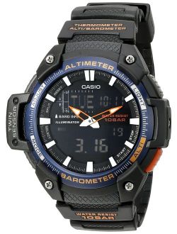 Men's SGW-450H-2BCF Twin Sensor Analog-Digital Black Watch