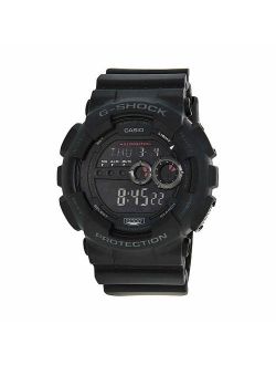 Men's GD100-1BCR G-Shock X-Large Black Multi-Functional Digital Sport Watch
