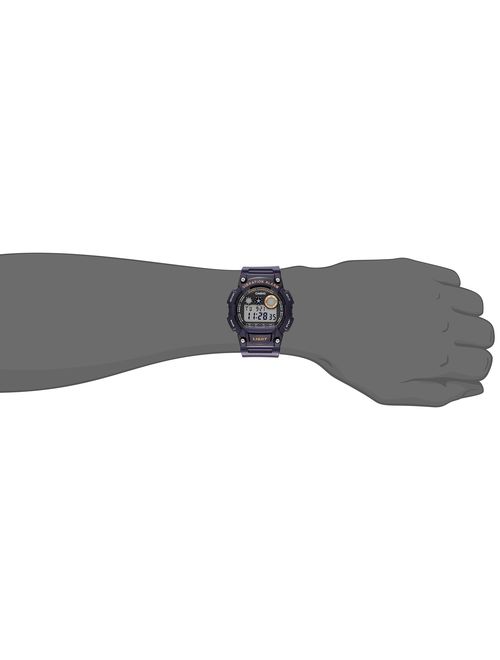 Casio Men's W735H-2AVCF Super Illuminator Blue Watch