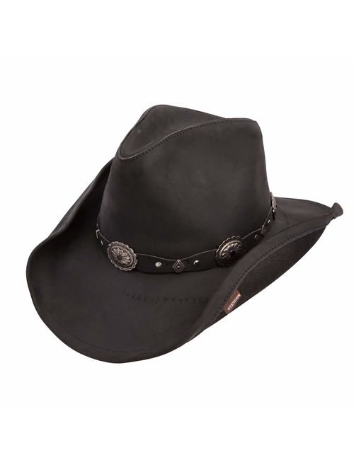 Stetson Roxbury Shapeable Leather Cowboy Western Hat